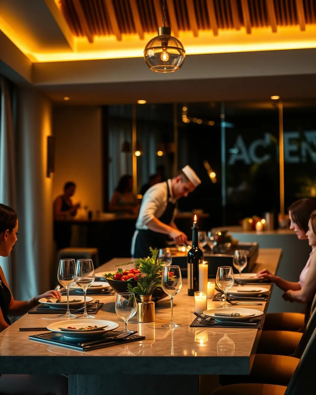 Airbnb private chef experience in Orlando
