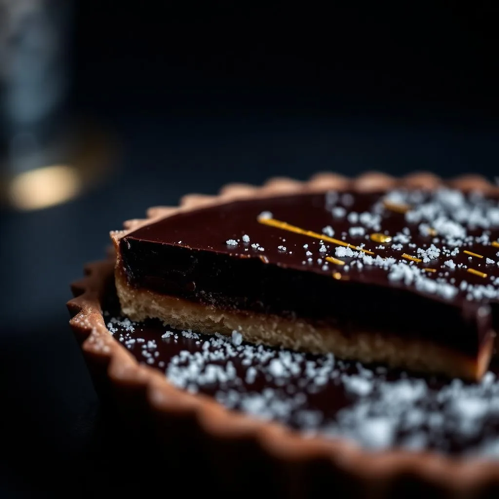 French dessert plated tableside